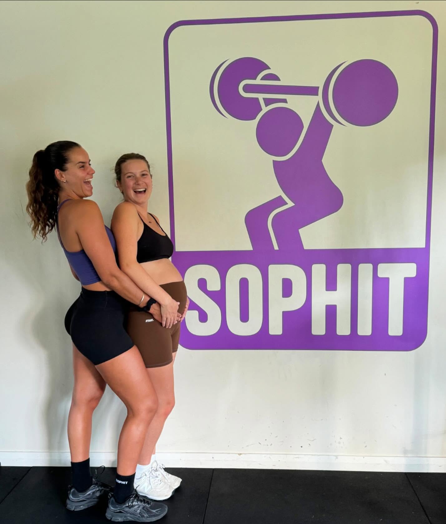 Sophit Saturday — community of women laughing in the gym