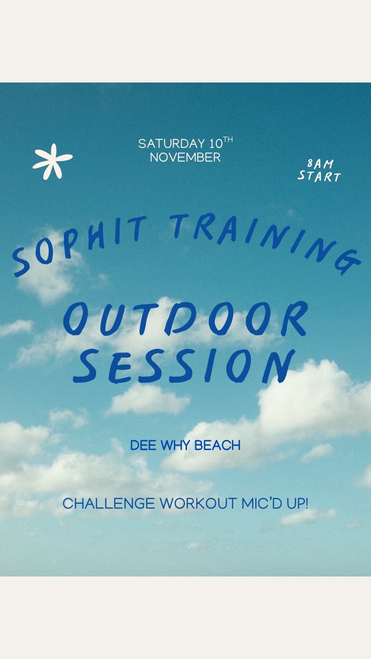 Sophit Training Instagram post